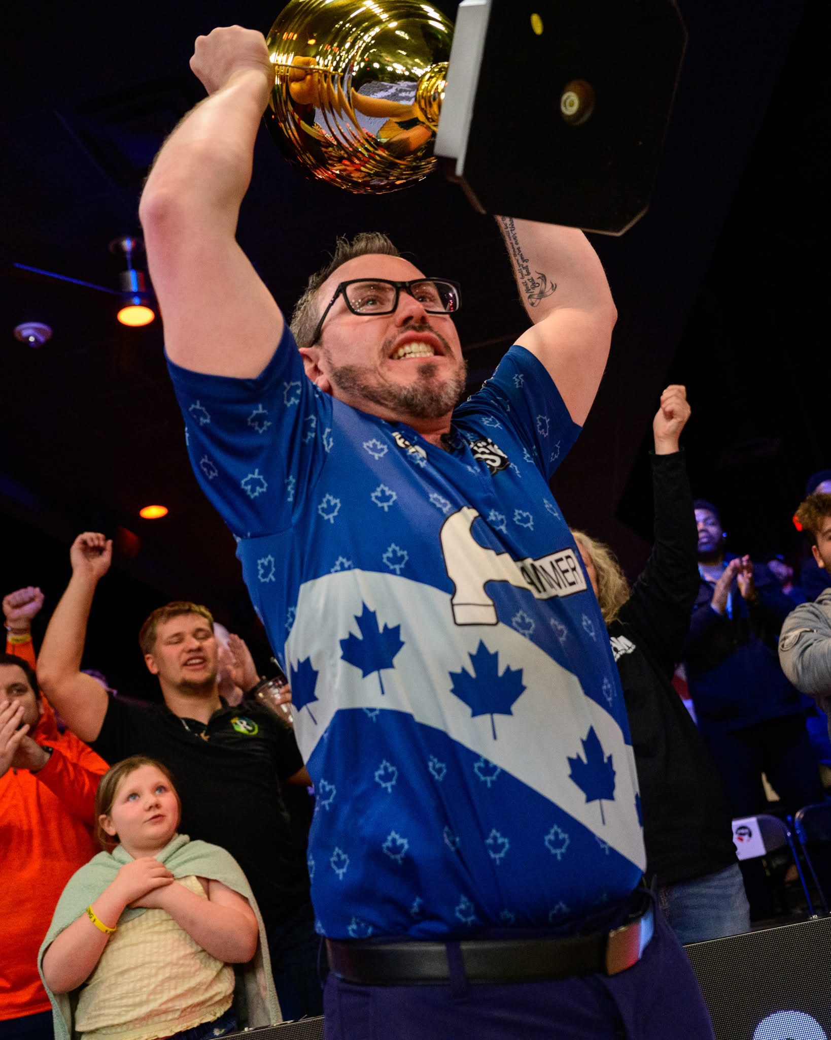 Zach Wilkins bowling